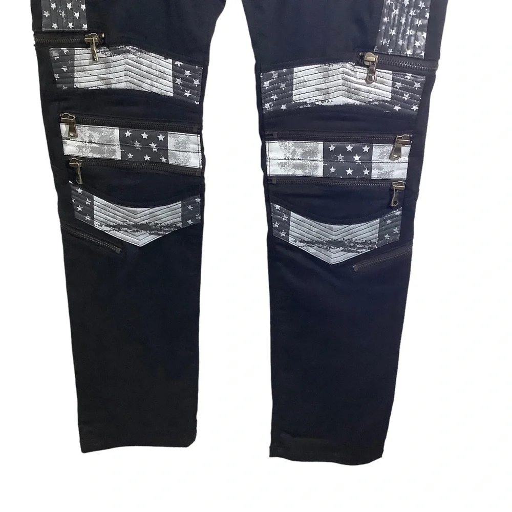 Rockstar Patched Jeans - Picture 3 of 10